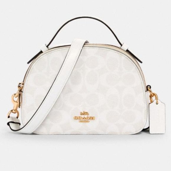 New) Satchel In Signature Canvas - Picture 1 of 12